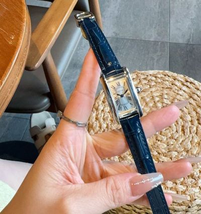 TW Factory Cartier Sapphire Glass Quartz Movement 34.8*19MM Watch
